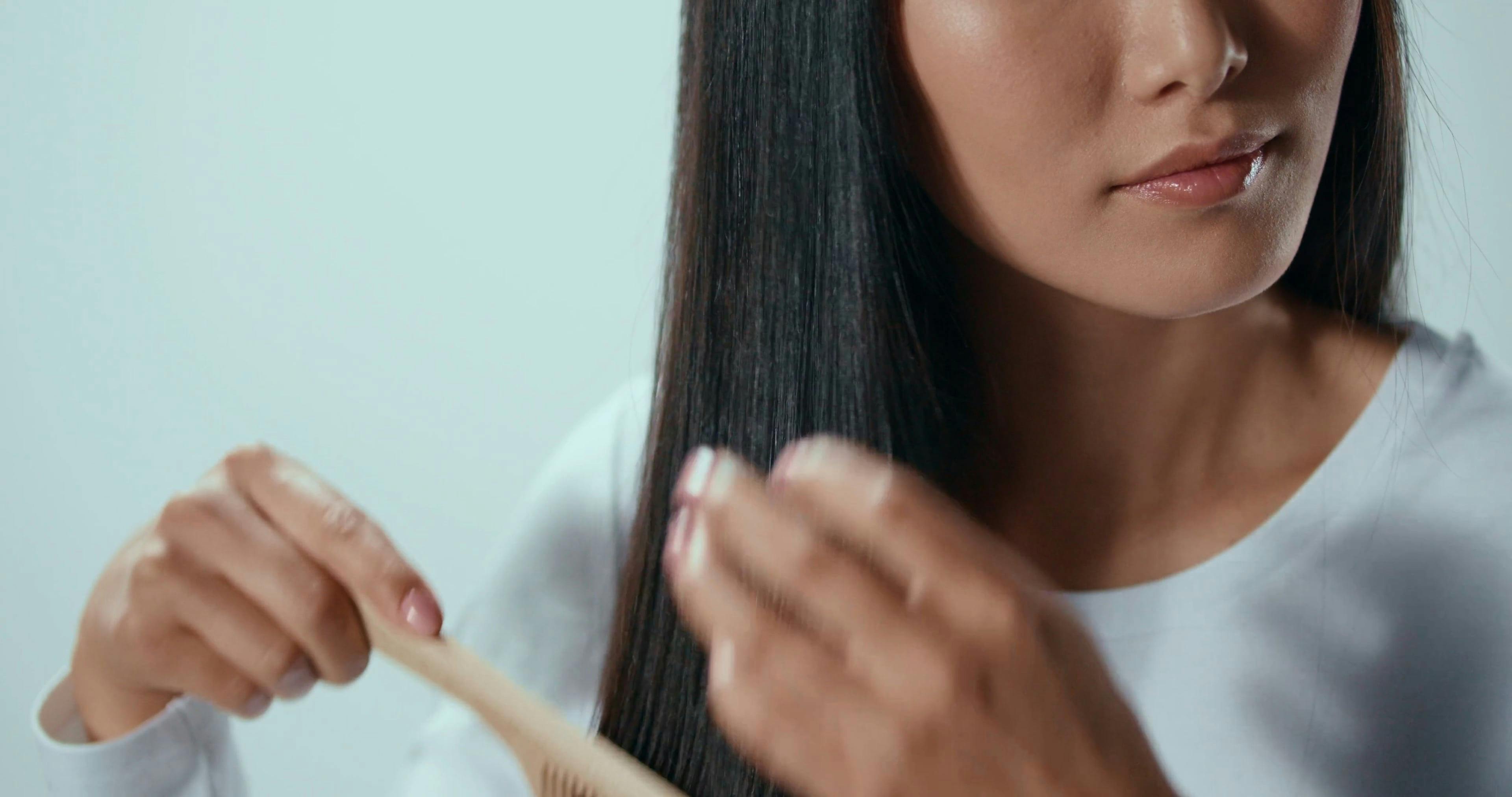 Woman Combing Hair Free Stock Video woman-combing-hair-free-stock-video