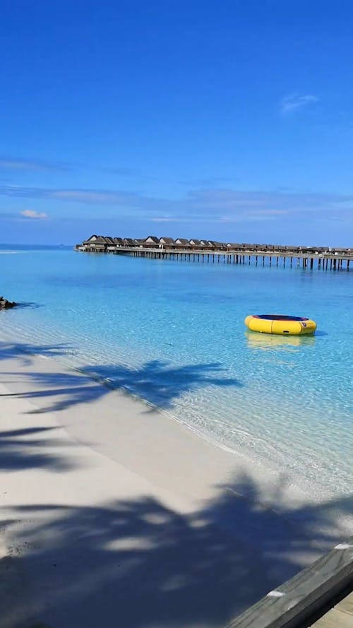 Path On The Ocean In Maldives