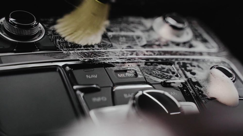 Detailing wnętrza auta