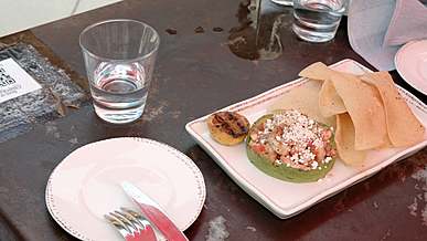 video of a food on the table