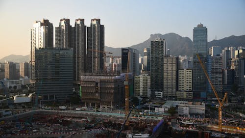 Time Lapse Video of a Construction Site