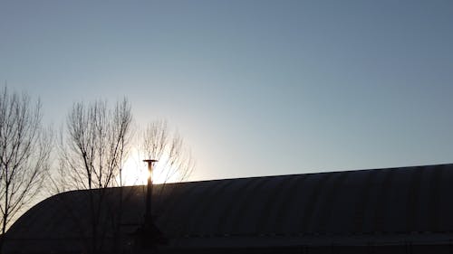 Sunrise Over the Roof