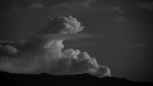 Monochromatic Time Lapse of Clouds