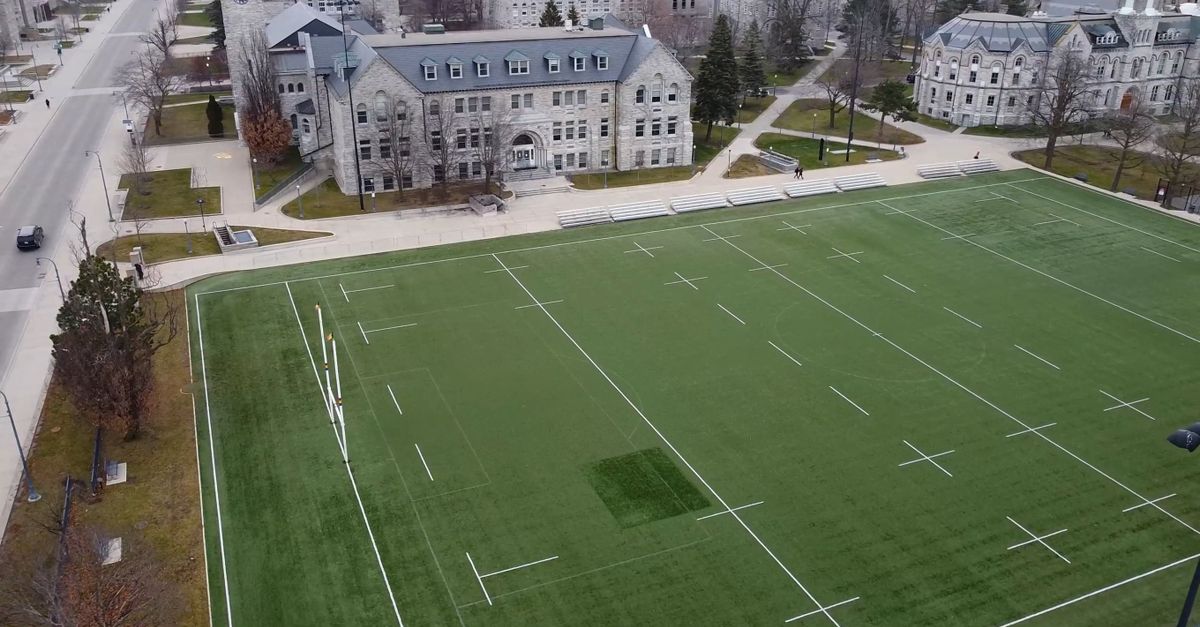 Drone Footage of a Rugby Field Free Stock Video Footage, Royalty-Free ...
