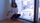child looking out window
