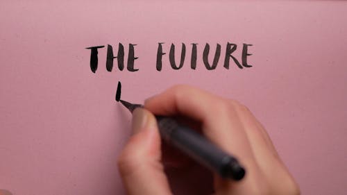 Motivational Handwriting About Future