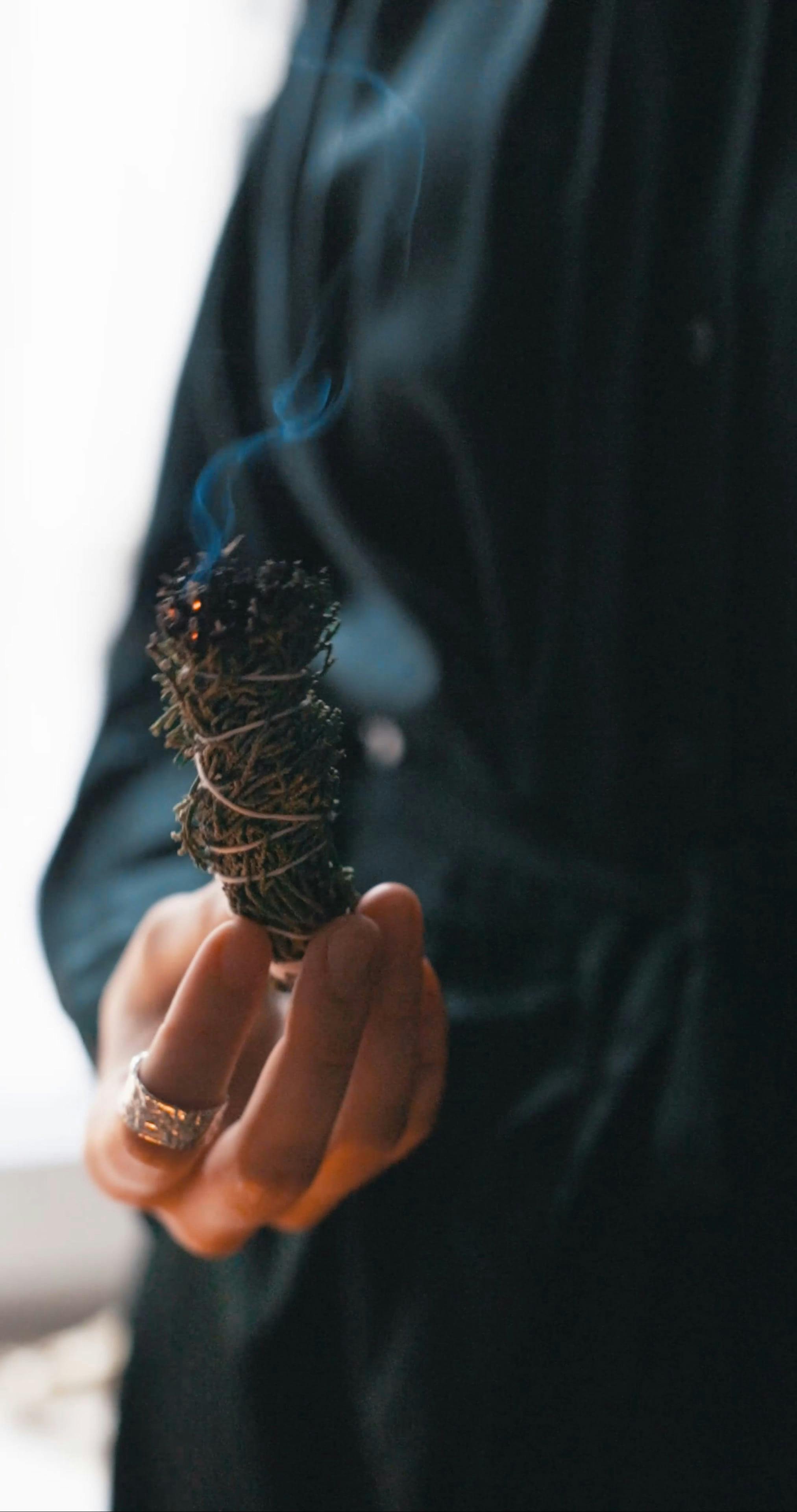 Smoke Of A Burning Incense · Free Stock Video