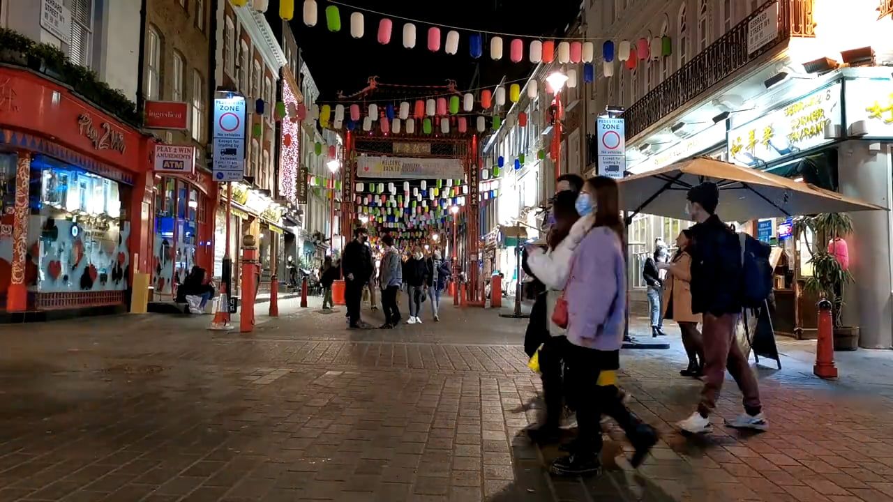 Time Lapse of Chinatown in London Free Stock Video Footage, RoyaltyFree 4K & HD Video Clip