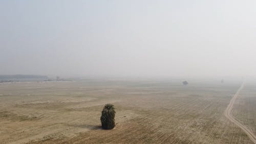 Aerial Footage of a Desert