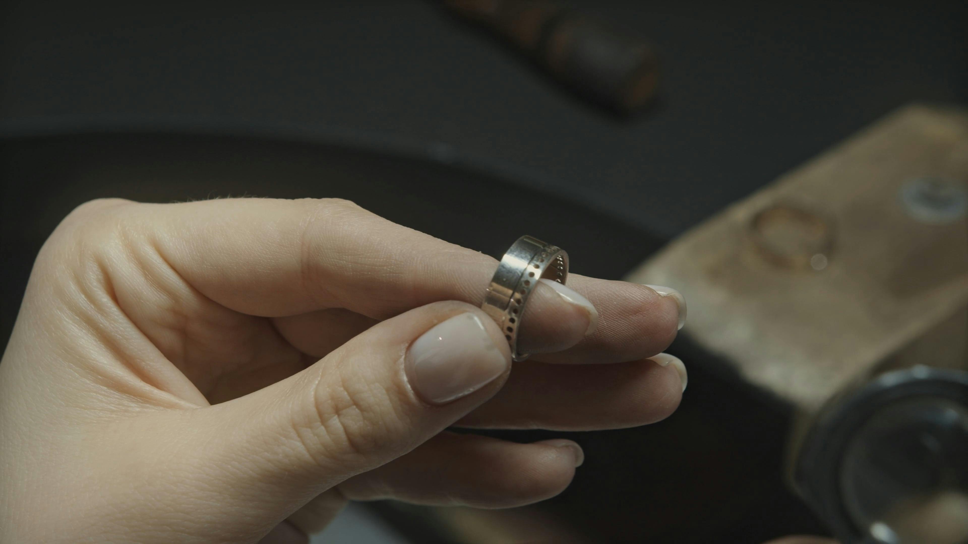 Jeweler with a Magnifying Glass Free Stock Video Footage, RoyaltyFree