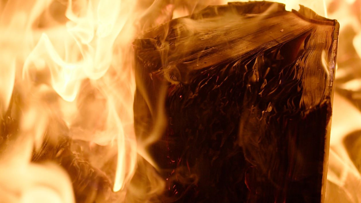 A Close-Up Shot of Woods Burning Free Stock Video Footage, Royalty-Free ...