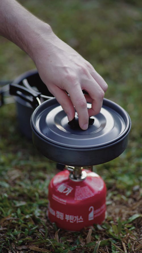 Video of a Person Cooking 