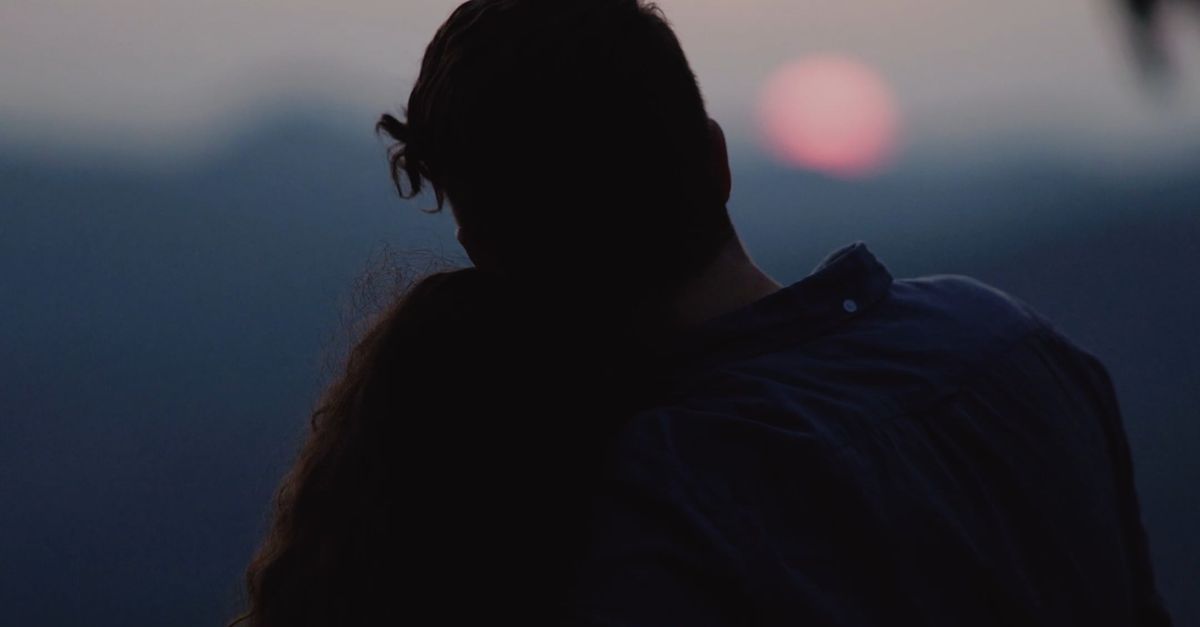 Silhouette Of A Couple Hugging Free Stock Video Footage, Royalty-Free ...