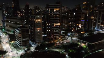 城市夜景视频素材