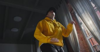 闪身步原版视频素材