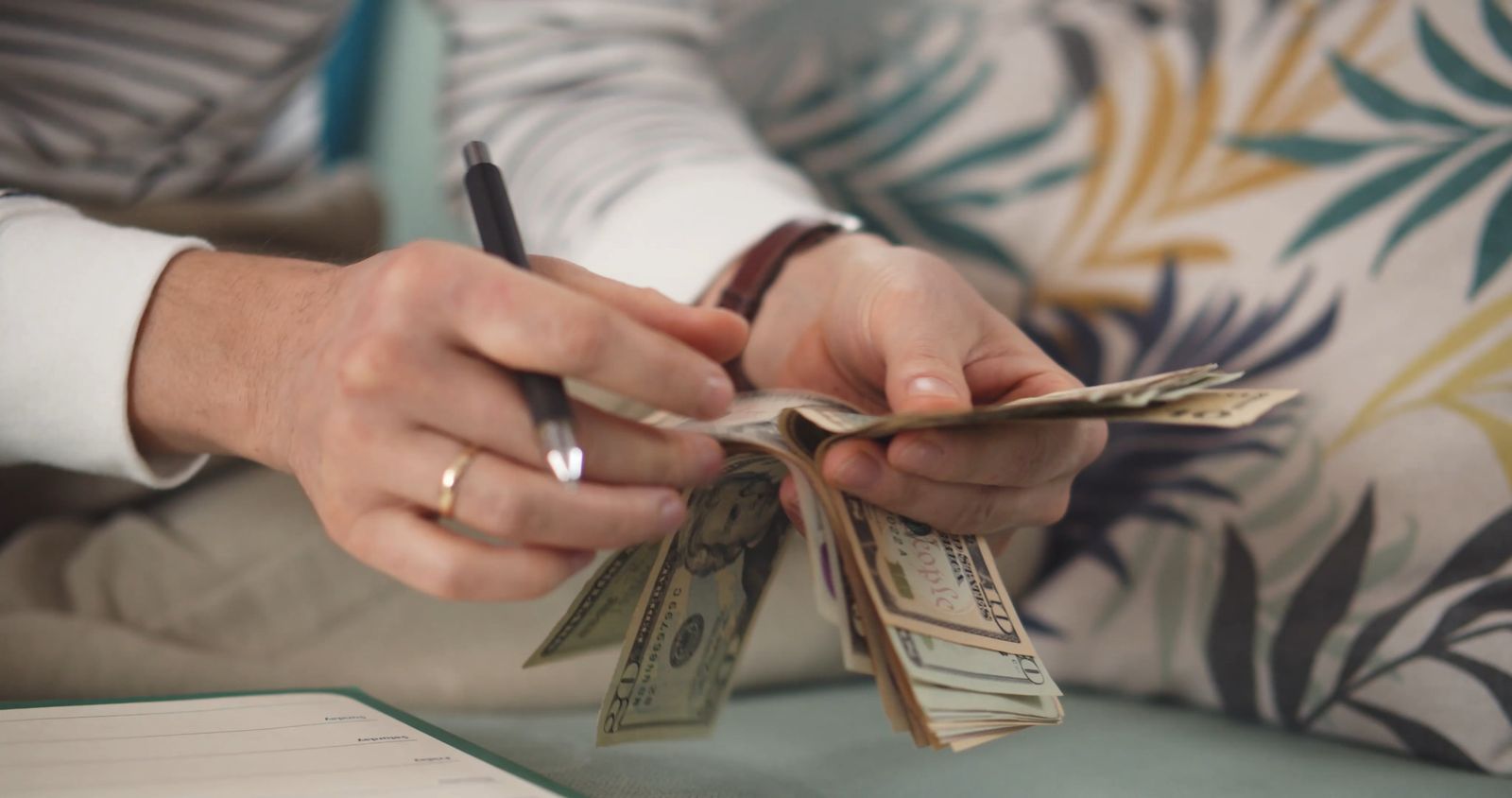 Person Counting Paper A Person Counting Money Free Stock Video Footage, Royalty-Free 4K & HD ...