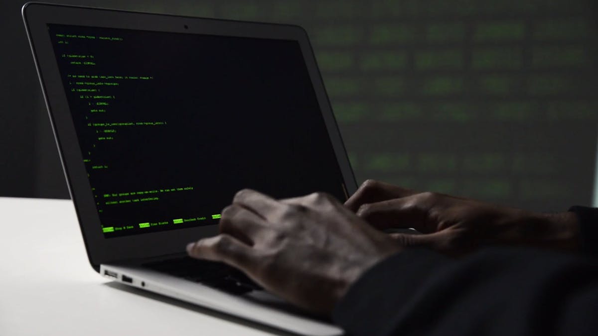 A Man Encoding on His Laptop Free Stock Video Footage, Royalty-Free 4K ...