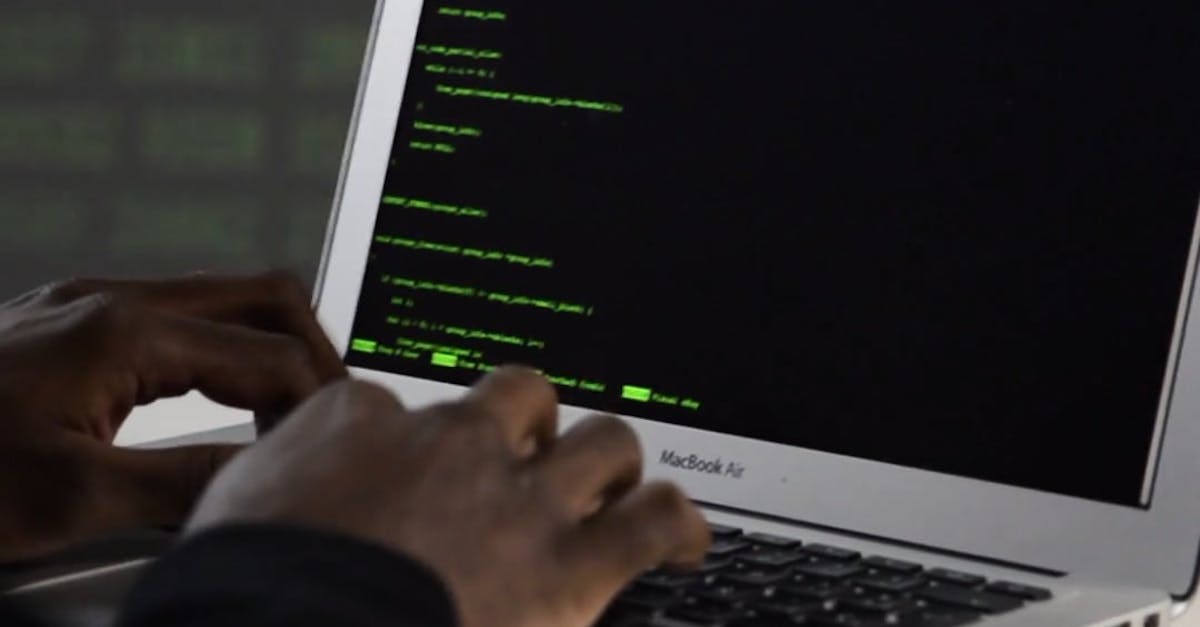 A Man Encoding on His Laptop Free Stock Video Footage, Royalty-Free 4K ...