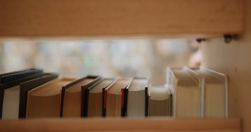 Students Doing Their Research Inside The Library