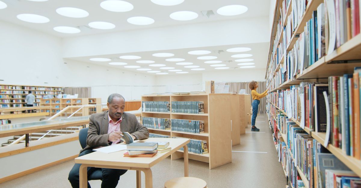 Humans In Library People Inside The Library Free Stock Video Footage, Royalty-Free 4K ...