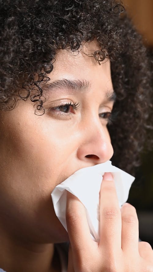 Young Woman Crying