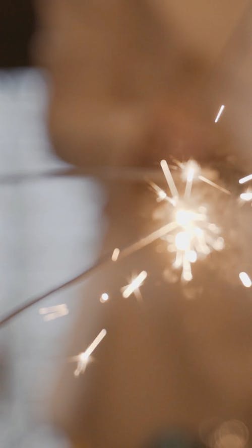 Close Up of Sparklers