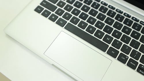 Footage Of Laptop Keyboard