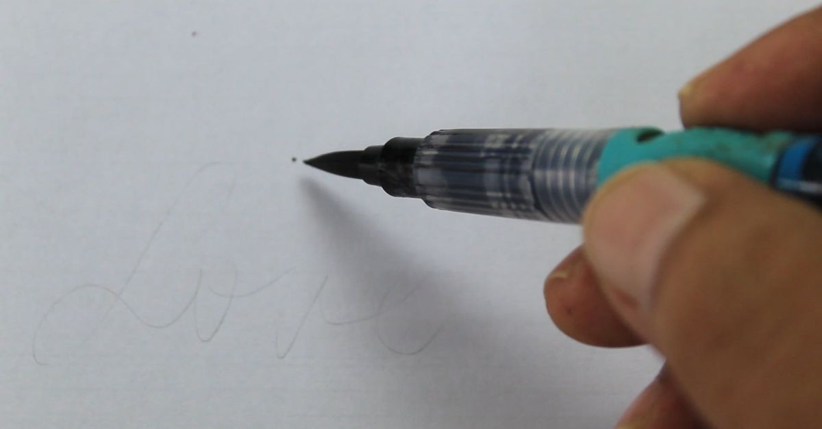 有关brush strokes, 书法, 信纸, 写, 写意, 刷刻字, 刷笔, 創作的, 創意書法, 劇本, 墨, 字体设计, 字母艺术 ...