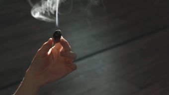 艾灸视频素材