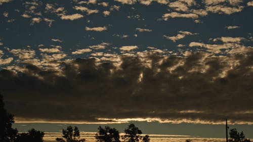 Hyper Lapse of Twilight Sky