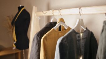 服装陈列视频素材