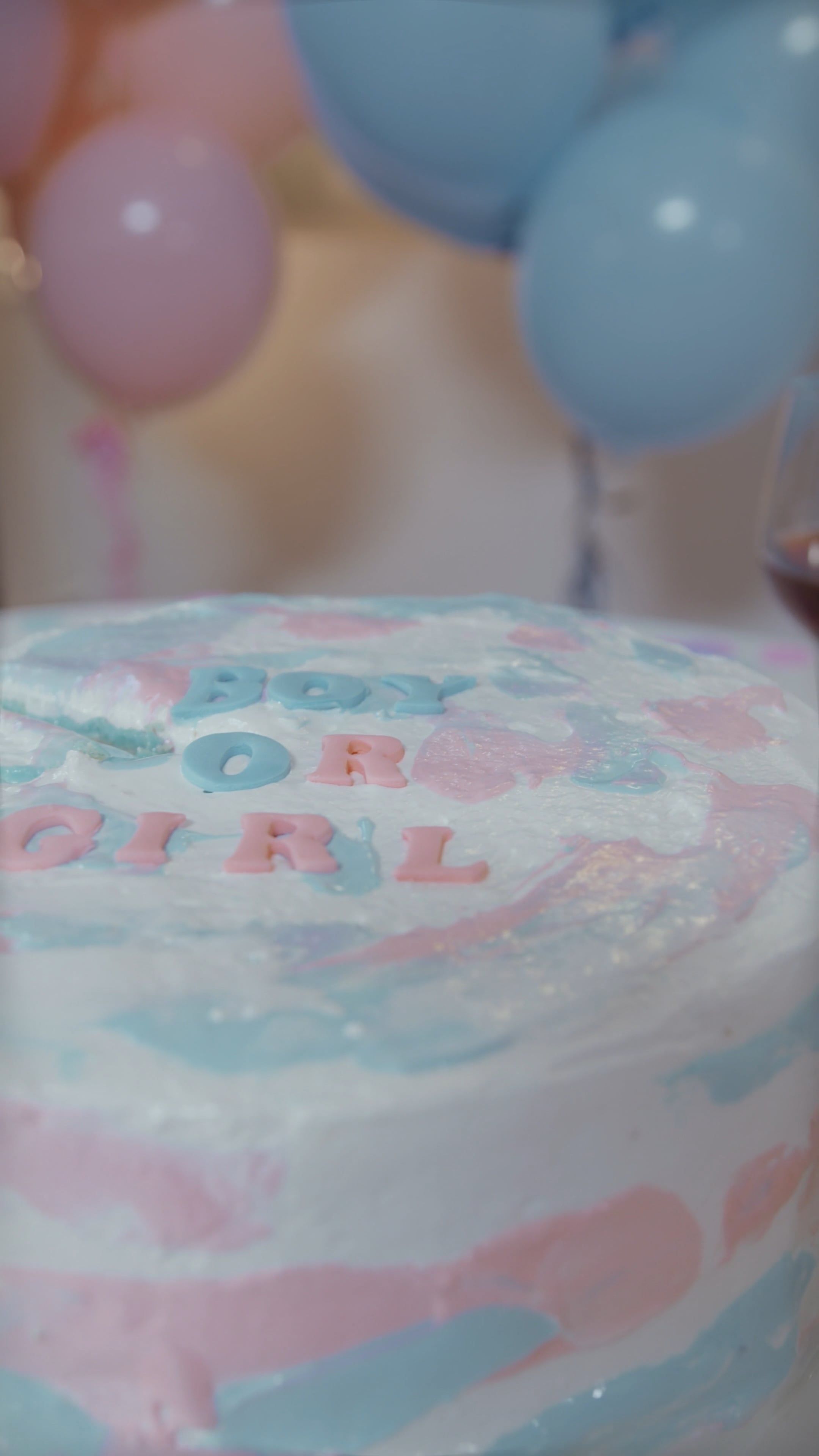 Closeup Shot of a Cake · Free Stock Video