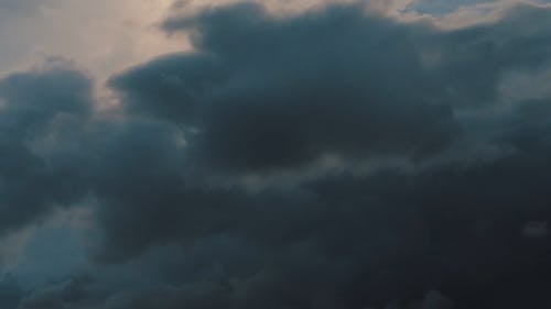 Timelapse of Storm Clouds Forming