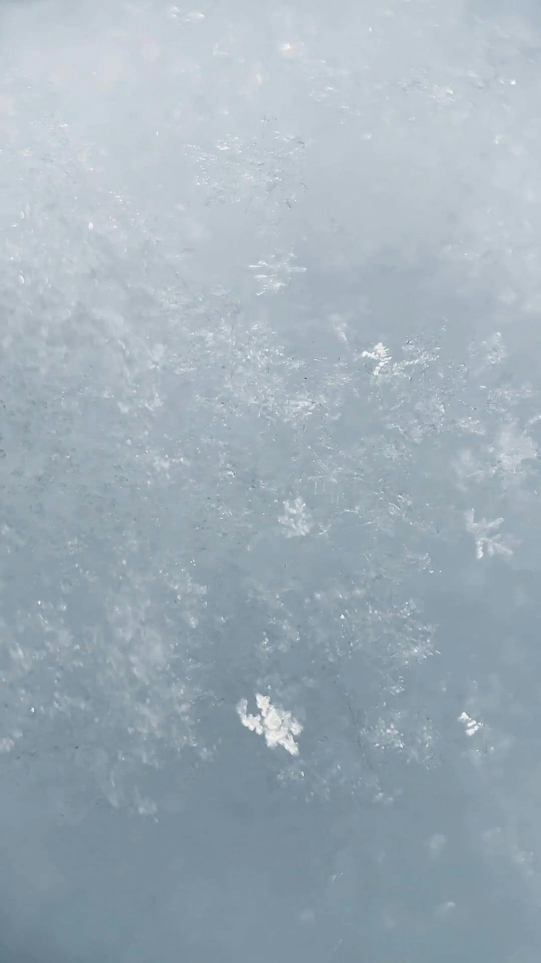 Close Up View of Snow · Free Stock Video