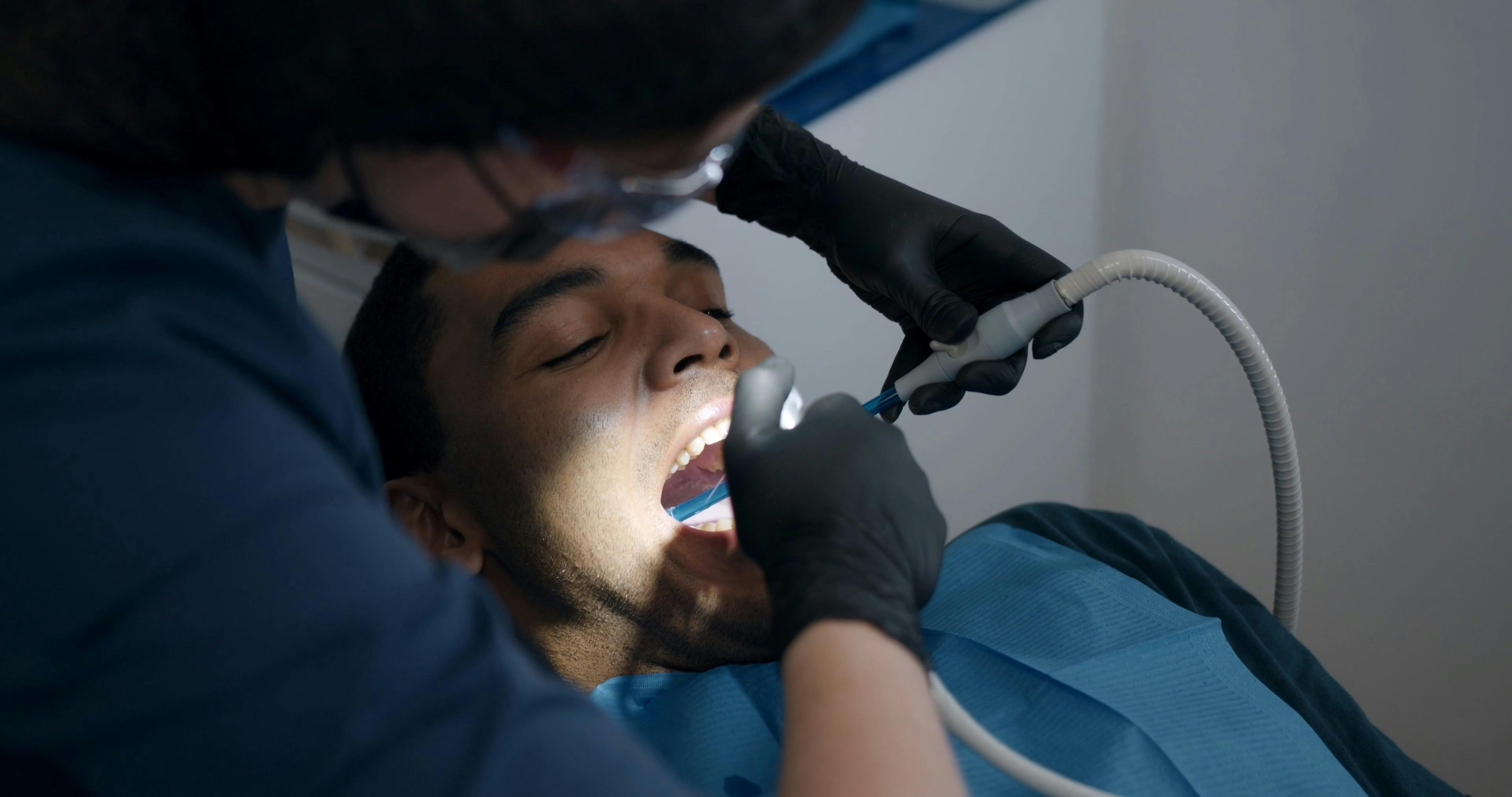 An Extreme Close-up Video of a Person's Mouth Talking · Free Stock Video