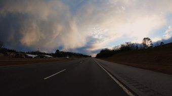 高速公路行驶视频视频素材