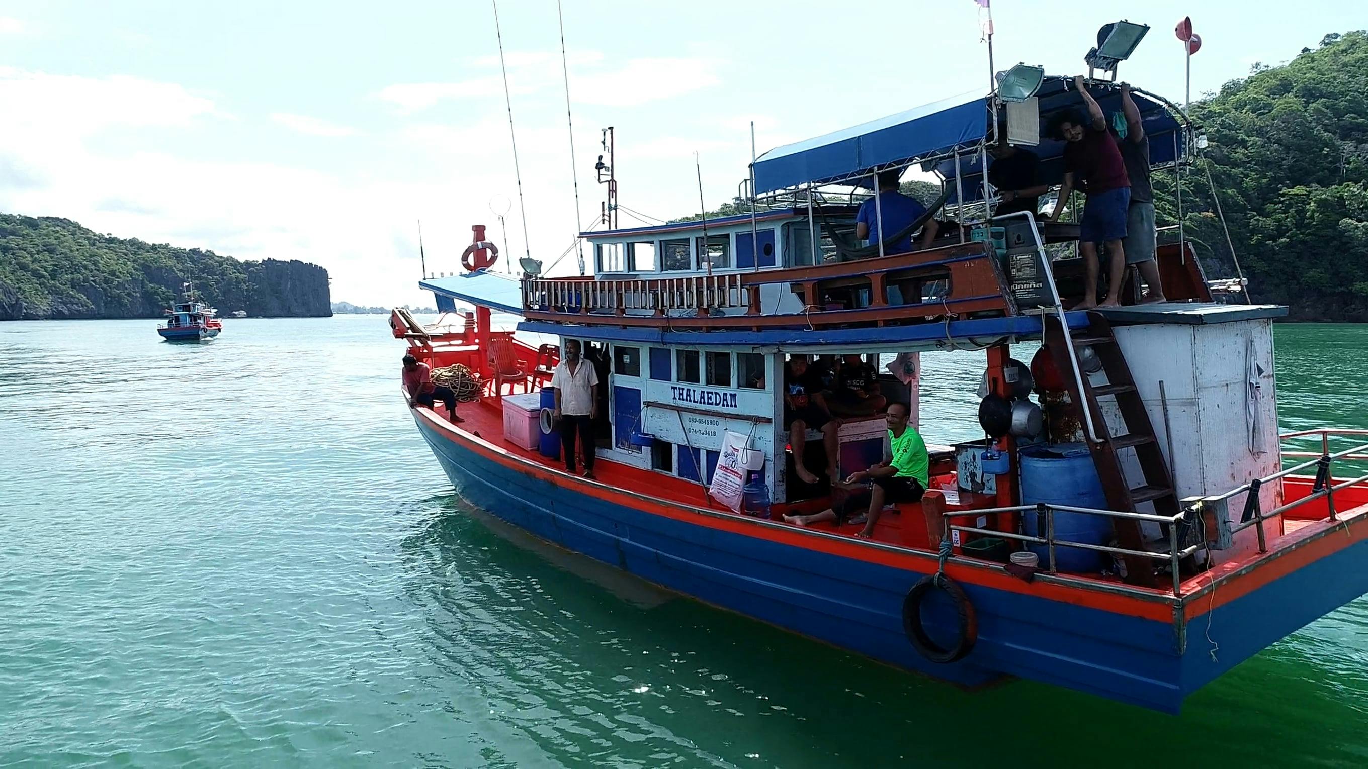 People Riding a Fishing Boat Free Stock Video Footage, Royalty-Free 4K ...