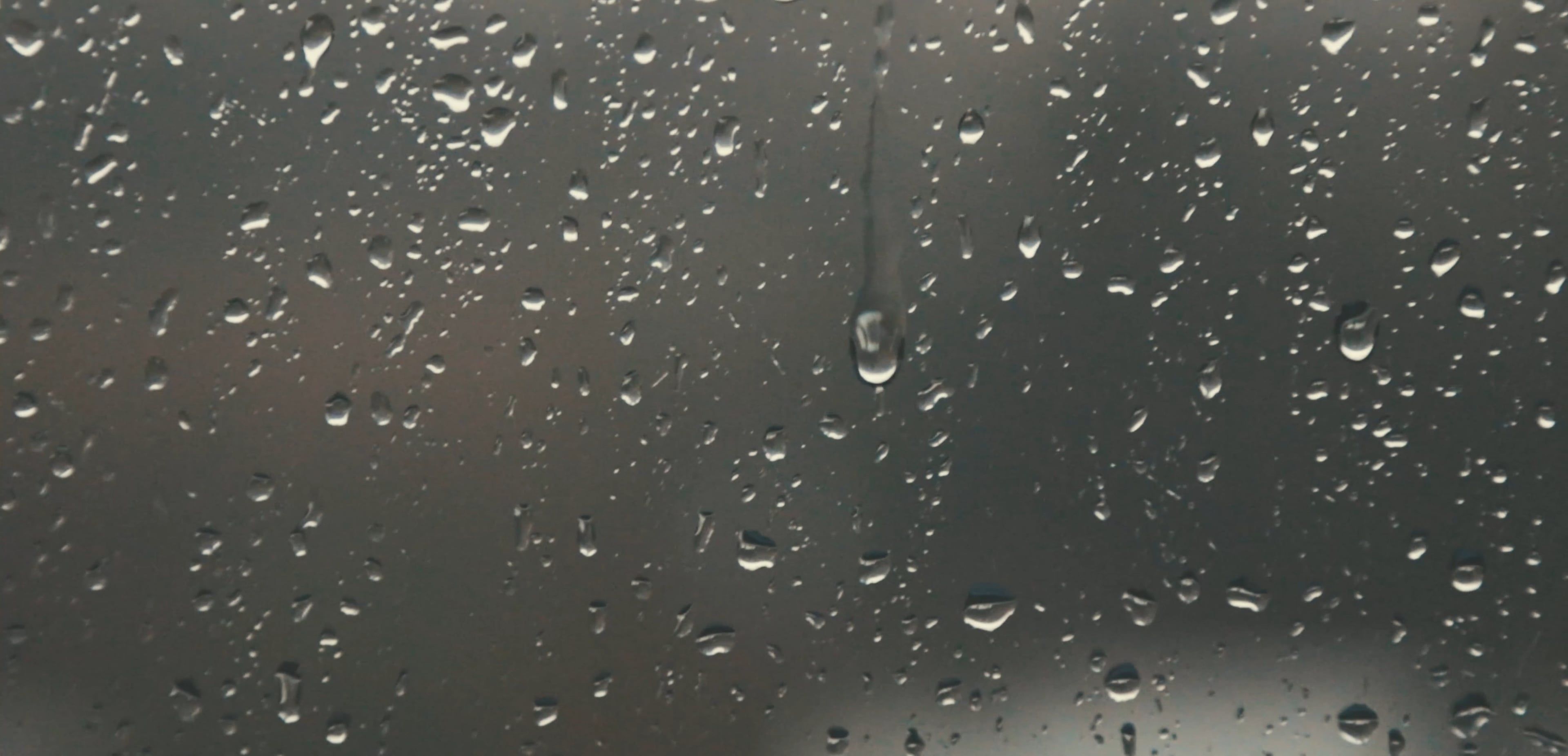 Close up of Water Droplets on a Glass Window Free Stock Video Footage ...