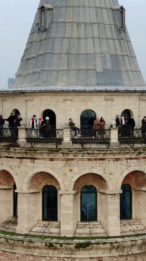 People Standing on the Tower