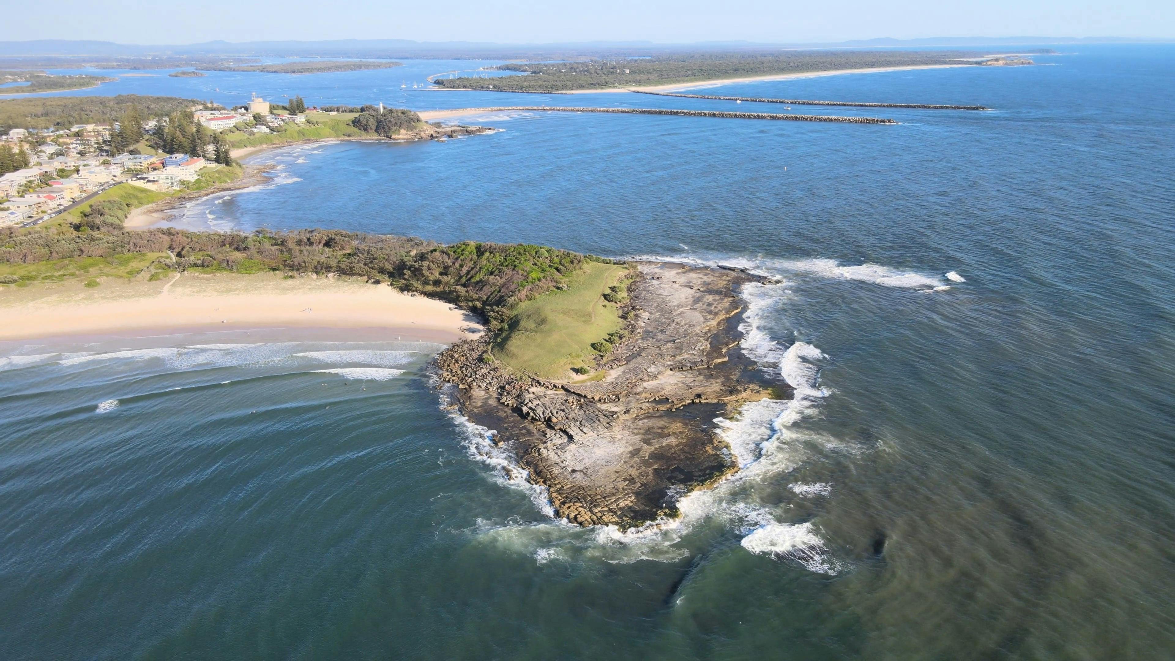 Drone Shot of the Pippi Beach