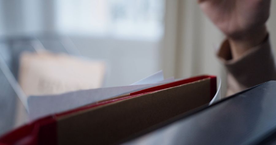 Documents prepared for scanning