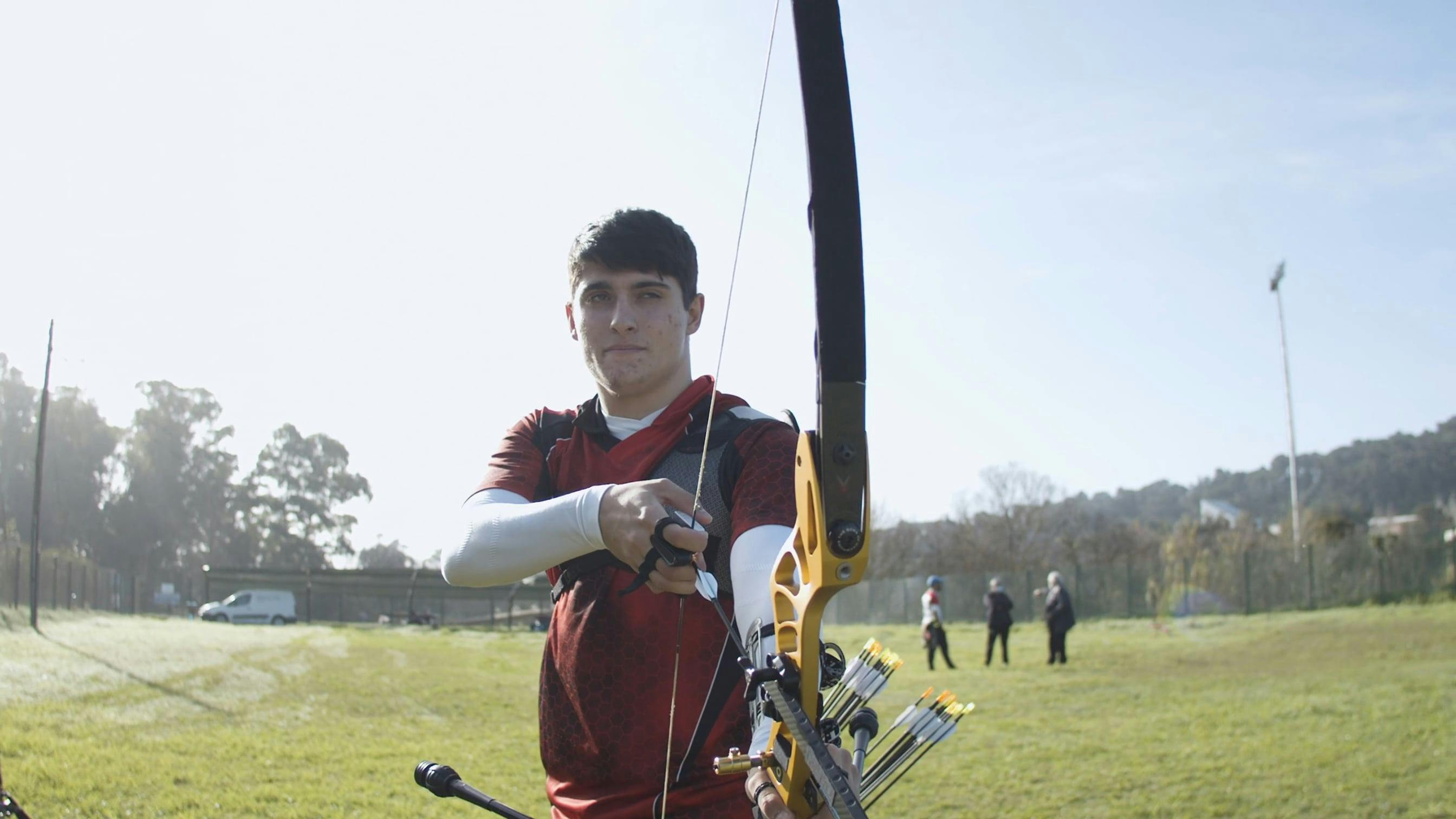 A Man Doing Archery · Free Stock Video