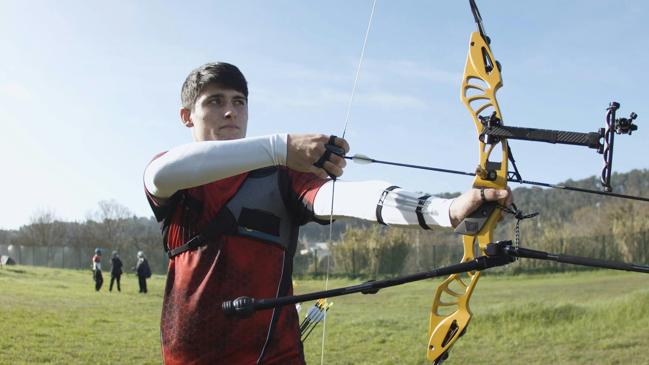 A Man Doing Archery · Free Stock Video