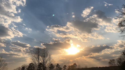 Time-Lapse Video of Sunrise and Clouds