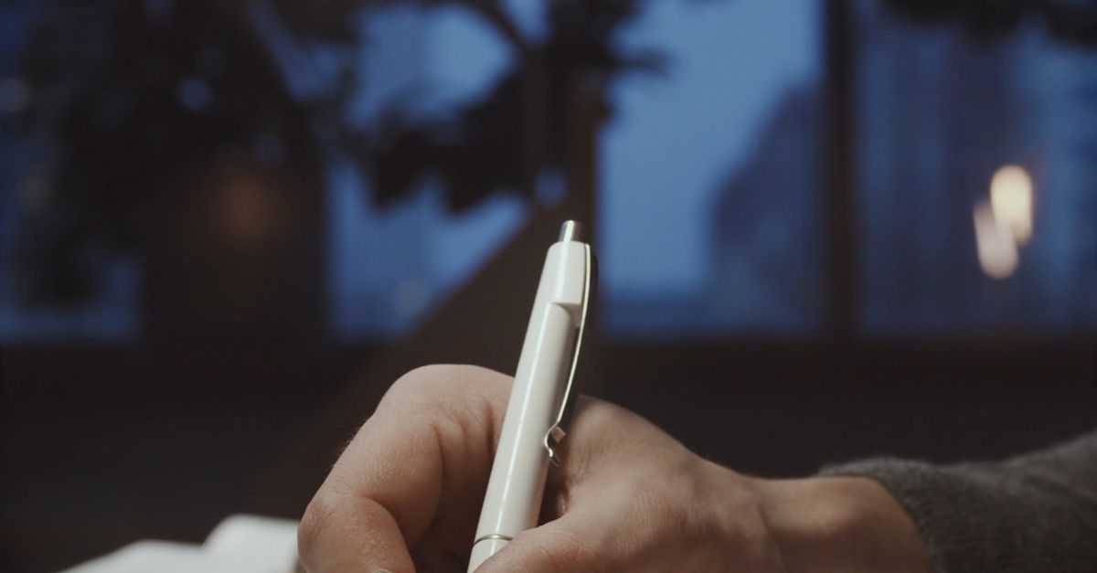 Shot of Hand Writing Notes Free Stock Video Footage, Royalty-Free 4K ...