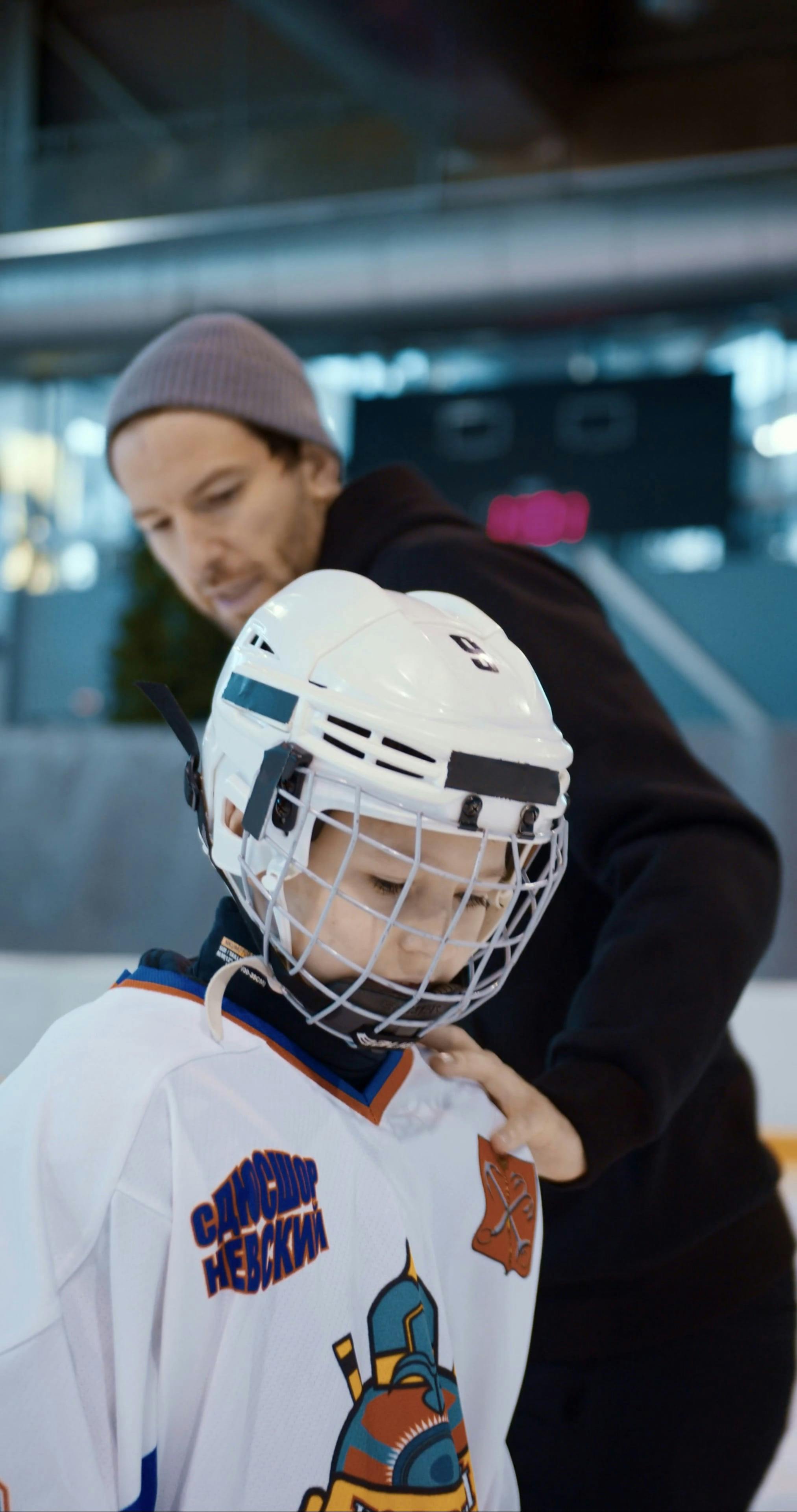 Child as a Hockey Player · Free Stock Video