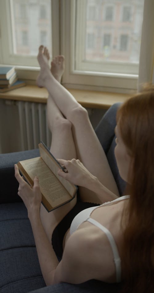 A Girl Reading a Book 