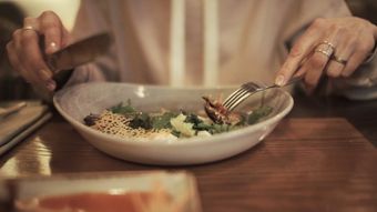 吃肉高清视频视频素材