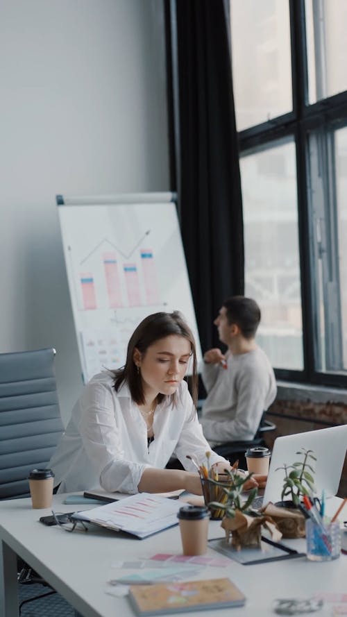 People Working in an Office