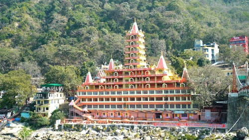 View of a Hindu Temple in India